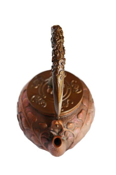 Yoshino Hibiskus, miedziany imbryk do herbaty