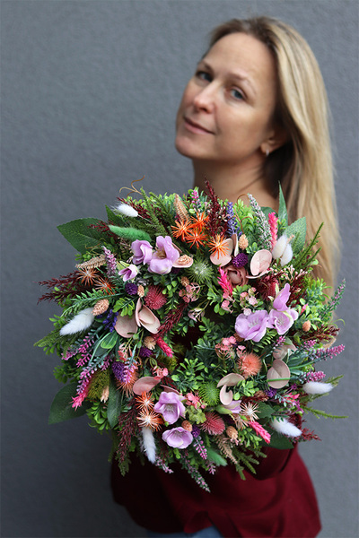 roślinny wianek ozdobny, Villato