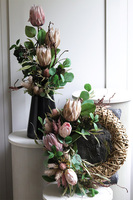 Tredera, bukiet nagrobny we wkładzie do wazonu