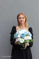 Błękit Serca, komplet dekoracji nagrobnych