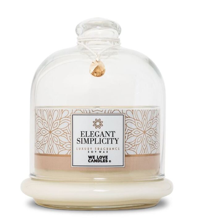 Elegant Simplicity, sojowa świeczka zapachowa, Gold Series, 150g