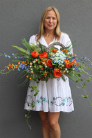 Serce Orangelia, kompozycja nagrobna z sercem