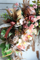 asymetryczny wianek wielkanocny, Refrato, śr.34cm 