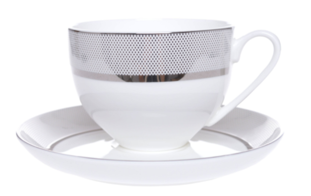  komplet obiadowy dla 6 osób, 30elementów, Silver Delia I