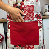 Christmas Charm, świąteczny fartuch kuchenny