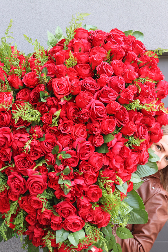 Big Heart, wiązanka nagrobna w kształcie serca