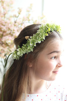 Olimpia Green, komunijny wianek na głowę	