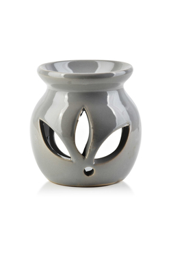 Lotus Grey, kominek na olejek zapachowy, wym.7.5x7x6.5cm 