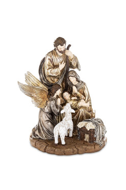 Hadera Gold A, świąteczna figurka dekoracyjna szopka, wys.35cm