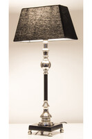 Silver Elegance, elegancka lampa stołowa