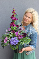 Purple Days, komplet dekoracji nagrobnych