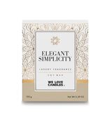 Elegant Simplicity, sojowa świeczka zapachowa, Gold Series, 150g