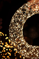 Christmas Light, świąteczna figurka wieniec LED