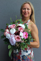 Neriata, bukiet kwiatowy do ręki