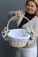 Treena, dwustronnie dekorowany koszyczek wielkanocny