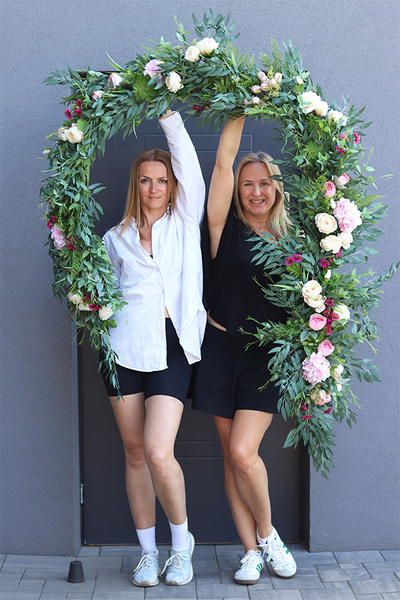 Polena Delice, girlanda kwiatowa