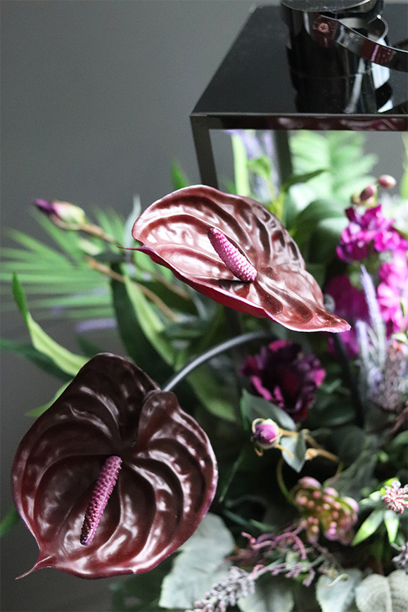 Angelo Garden Purple Graphite, lampion nagrobny