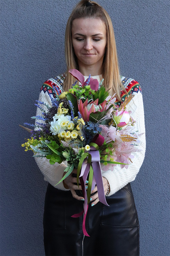  Kleopatra, bukiet nagrobny we wkładzie