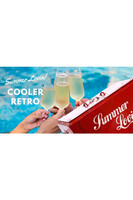 Cooler Retro, metalowy cooler przenośny	