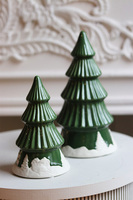 Simple Winter, choinka figurka świąteczna, zielona