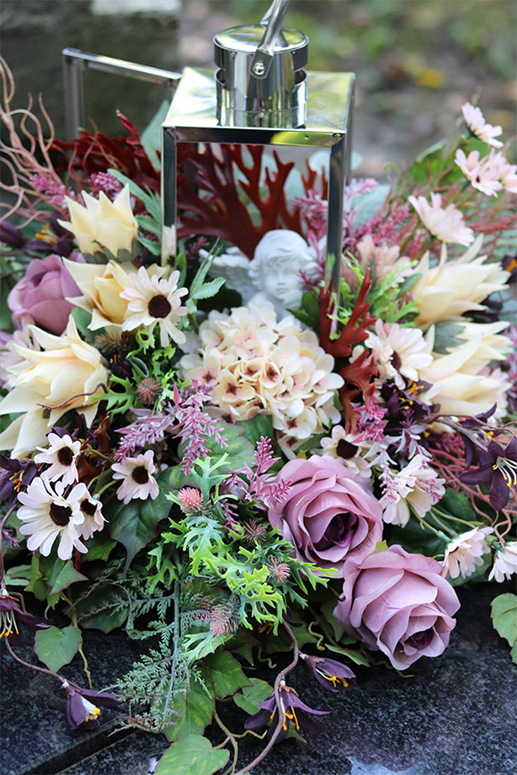 Angelo Garden Benicio, dekoracja nagrobna w lampionie