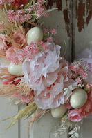 Morelia Easter Subtelle, wielkanocny wianek na obręczy, śr.58cm