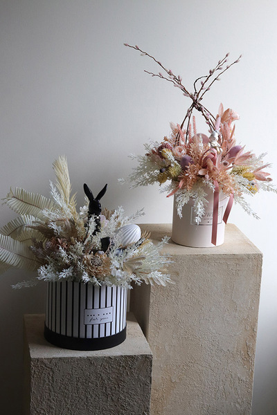 Bunny Cottage, flowerbox wielkanocny