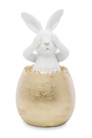 Gold Trio, figurka zajączek wielkanocny