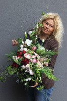 Lediata Nemirana, bukiet nagrobny we wkładzie