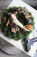 Do It Yourself Simple, wianek świąteczny do samodzielnego wykonania, śr.26cm