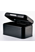 chlebak metalowy Modern Kitchen, czarny, wym30.5x20.7x15.1cm