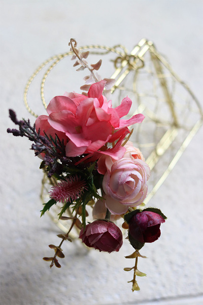 Jasmina 2, złota torebka z dekoracją, wym.20x20x12cm