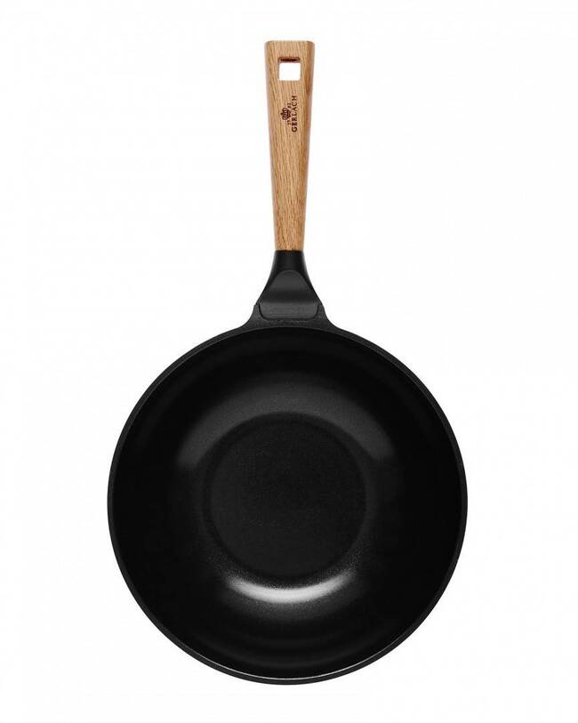 Natur, patelnia / wok z ceramiczną powłoką, śr.28cm 
