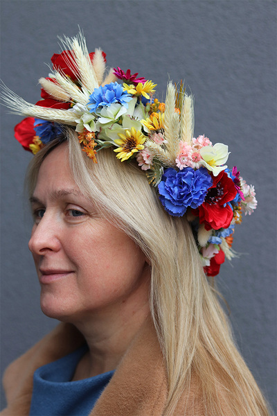 Mazowieckie Dni, kwiatowy wianek na głowę