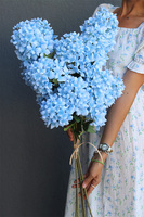 Delicate Blue, bukiet niebieskich hortensji