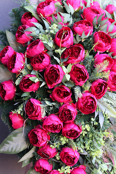 wiązanka nagrobna, Luiza Dark Pink