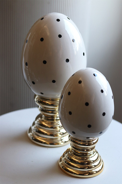 Wednesday Easter Dots, jajko wielkanocne figurka