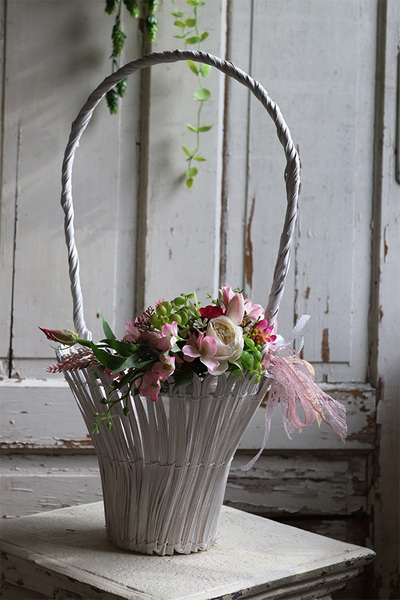 dekorowany koszyczek wielkanocny, Helista wys.56cm
