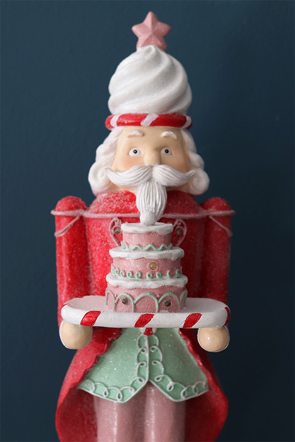 Candycracker Pink, figurka dziadek do orzechów