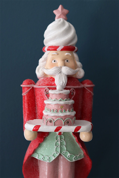 Candycracker Pink, figurka dziadek do orzechów