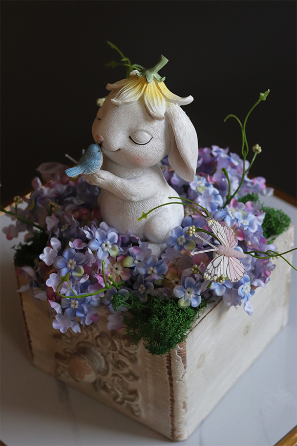 Sweetie Rabbit, dekoracja wielkanocna w szufladzie