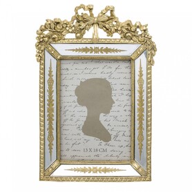 Royal Mirror, złota ramka na zdjęcia, wym.29x20cm