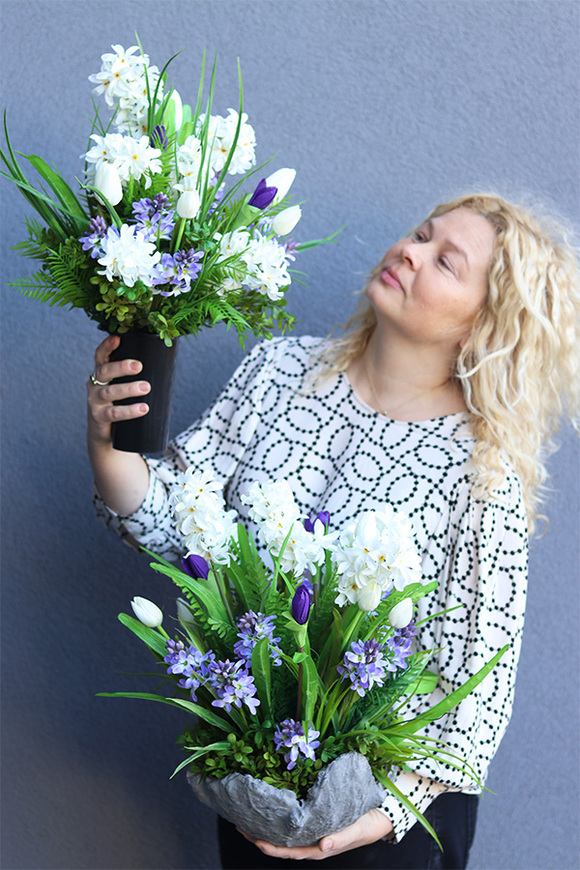 Spring Moment Volcan 2, komplet dekoracji nagrobnych