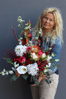 Jesienna Yllena, bukiet nagrobny we wkładzie