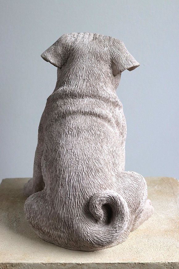 Dog in the Fog, figurka pies mops