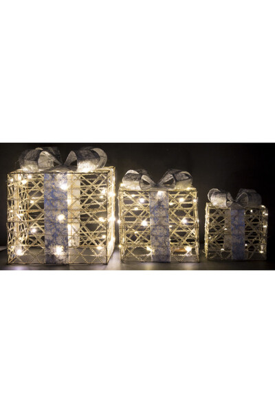 Rattan Gift Shiny A, świąteczne prezenty dekoracja