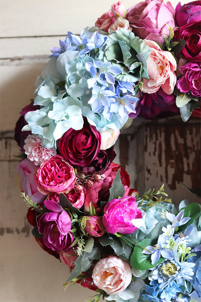 Caryca Dreamio, efektowny wianek na drzwi, śr.40cm  