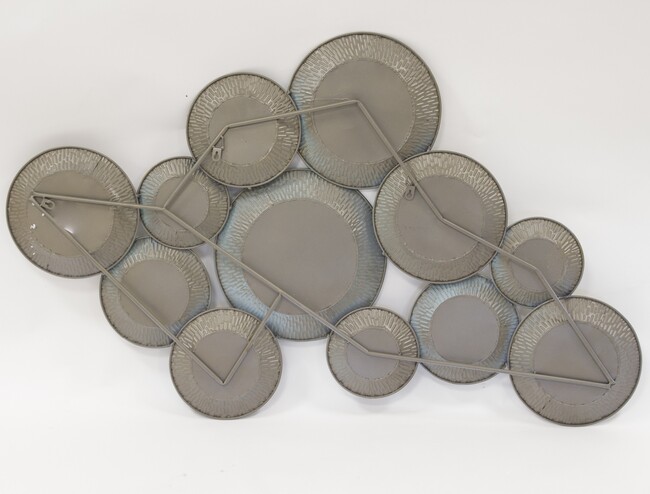 Circle Limango B, stylowe lustro w złotej ramie, wym.81.5x128x5cm