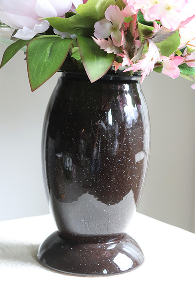 Gefria, bukiet nagrobny w wazonie, wys.65cm