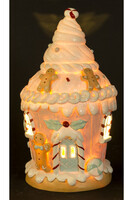 Cookie świąteczna cukrowa chatka LED pozytywka